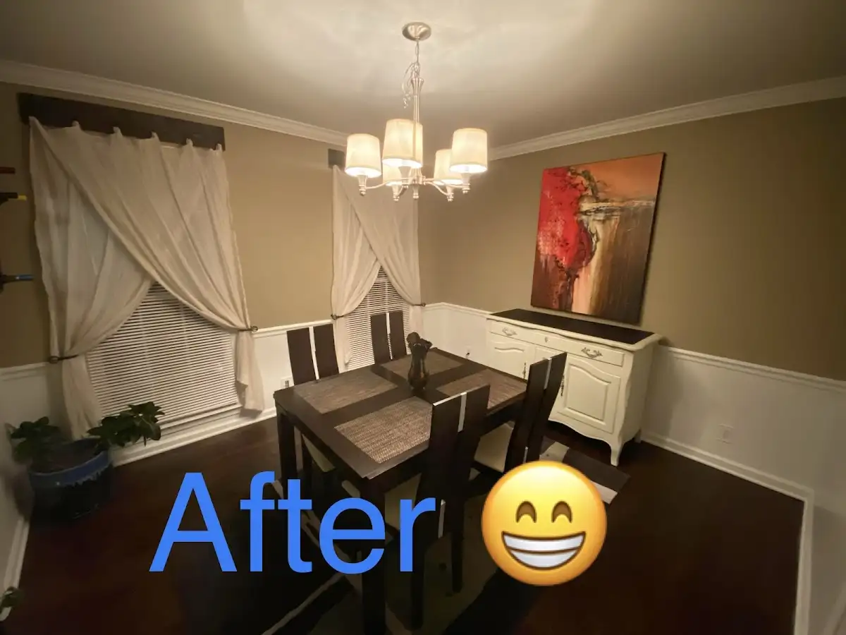 Professional dining room restoration after water damage in Westgate